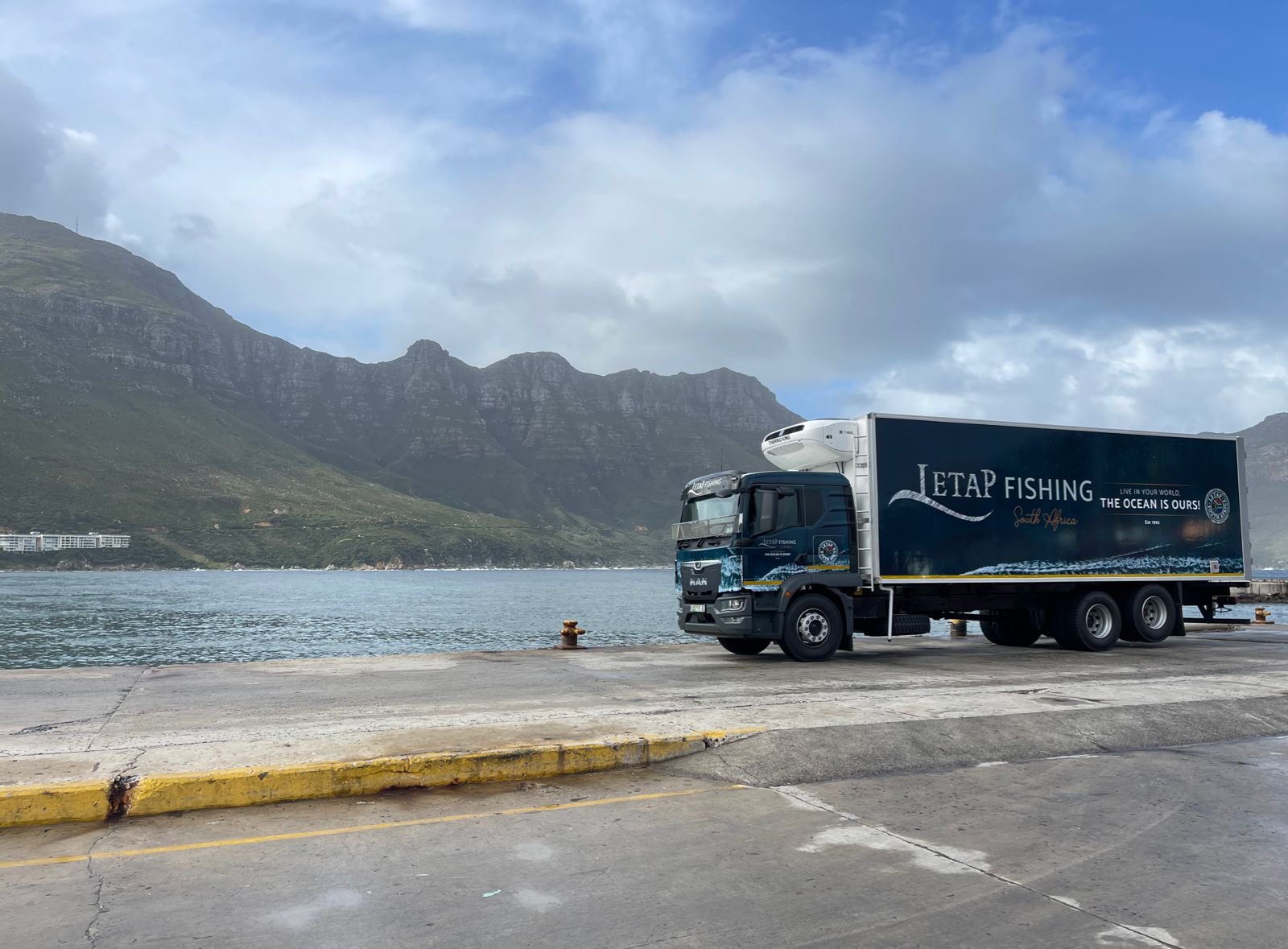 Letap truck on road